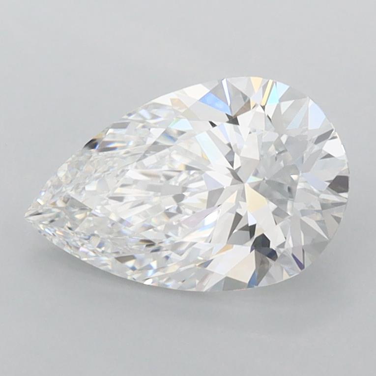 IGI 1.24 Carat Pear Lab Grown Diamond 人工培育鑽石 實驗室人造鑽石