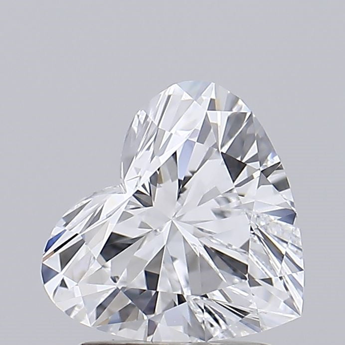 IGI 1.59 Carat Heart Lab Grown Diamond