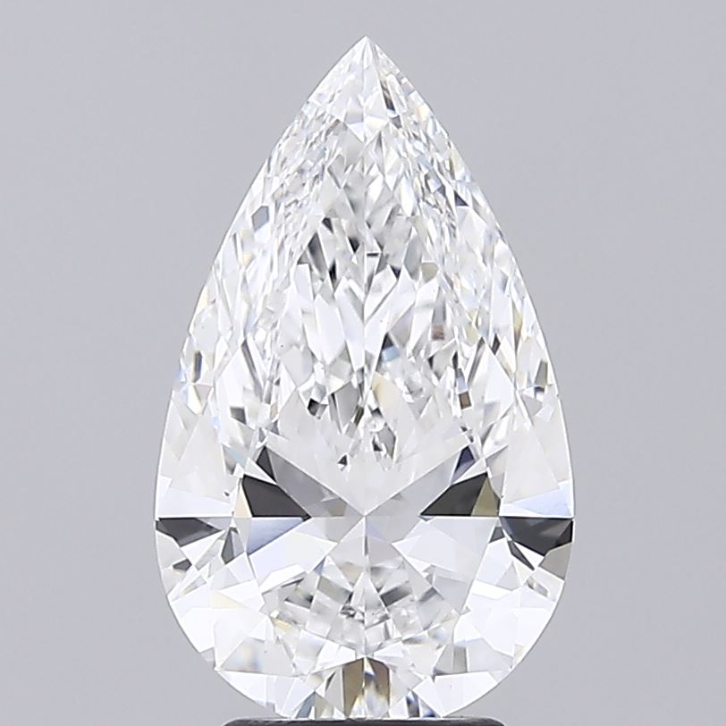 IGI 3.63 Carat Pear Lab Grown Diamond 人工培育鑽石 實驗室人造鑽石