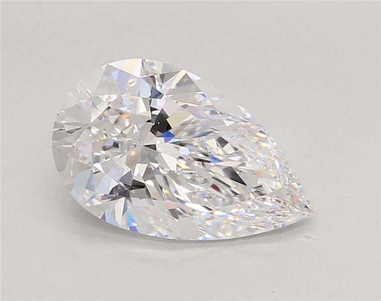 IGI 3.05 Carat Pear Lab Grown Diamond 人工培育鑽石 實驗室人造鑽石