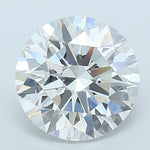 IGI 2.54 Carat Round Brilliant Lab Grown Diamond