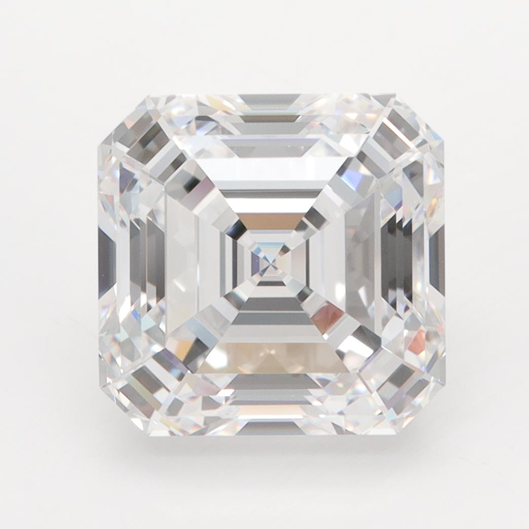 GIA 5.00 Carat Asscher Lab Grown Diamond 人工培育鑽石 實驗室人造鑽石