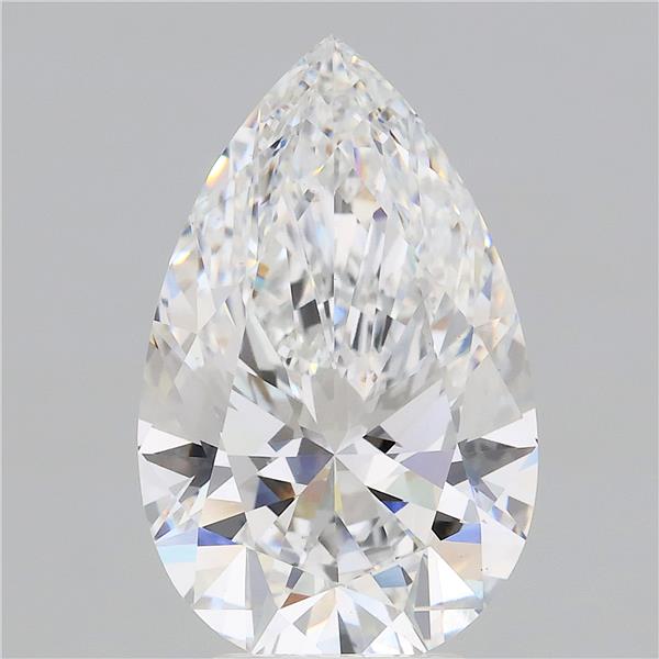 IGI 4.55 Carat Pear Lab Grown Diamond 人工培育鑽石 實驗室人造鑽石