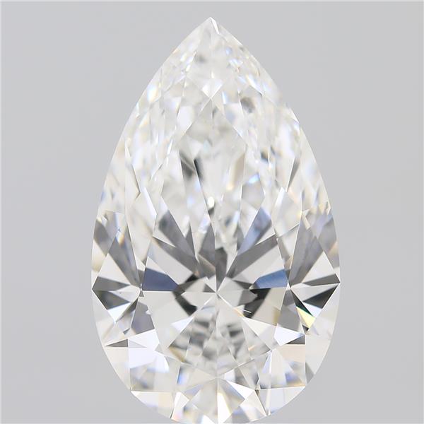 IGI 3.80 Carat Pear Lab Grown Diamond 人工培育鑽石 實驗室人造鑽石