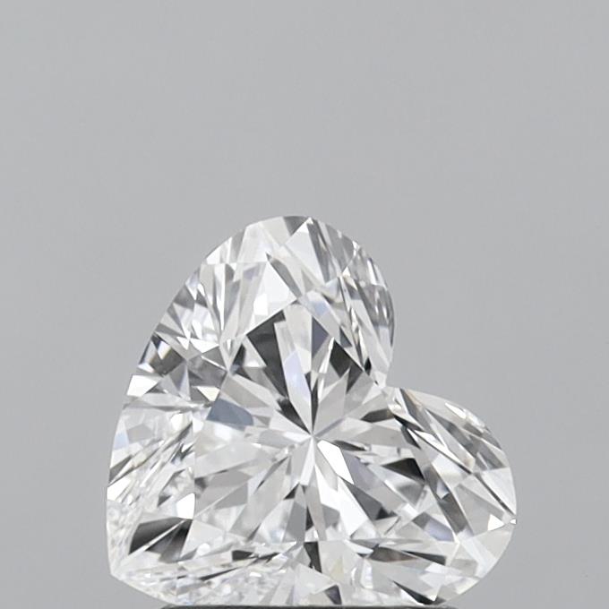 IGI 1.35 Carat Heart Lab Grown Diamond