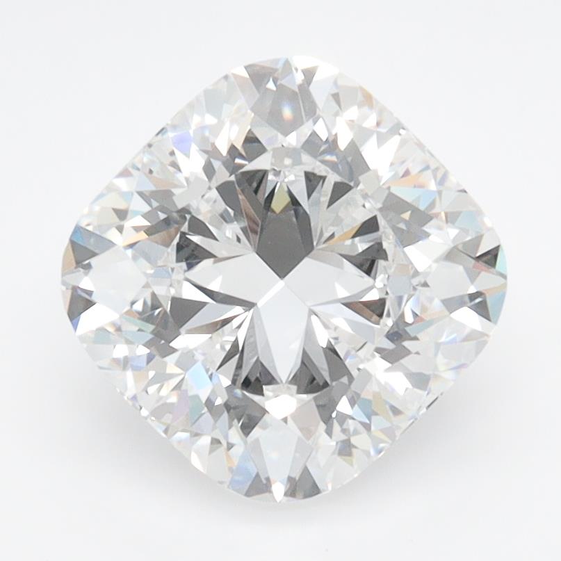 IGI 2.5 Carat Cushion Lab Grown Diamond