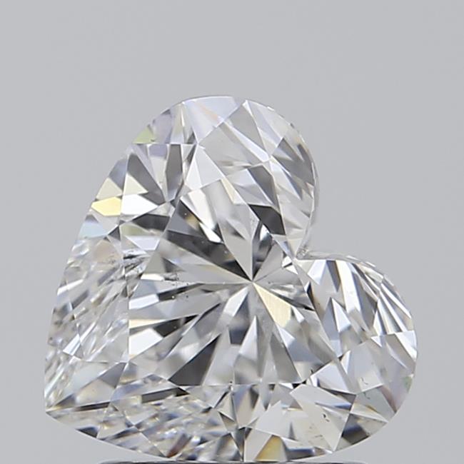 IGI 1.51 Carat Heart Lab Grown Diamond