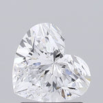 IGI 1.33 Carat Heart Lab Grown Diamond