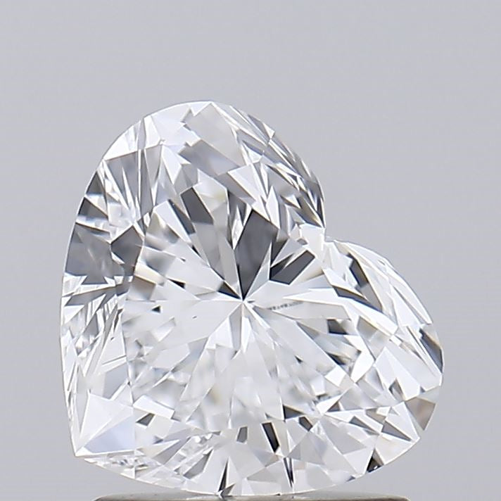 IGI 1.37 Carat Heart Lab Grown Diamond