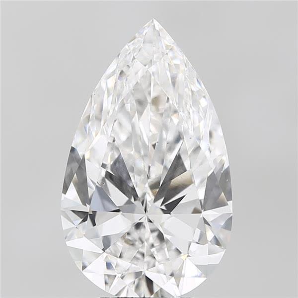 IGI 7.00 Carat Pear Lab Grown Diamond 人工培育鑽石 實驗室人造鑽石