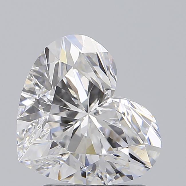 IGI 1.73 Carat Heart Lab Grown Diamond