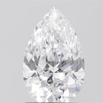 IGI 1.38 Carat Pear Lab Grown Diamond 人工培育鑽石 實驗室人造鑽石
