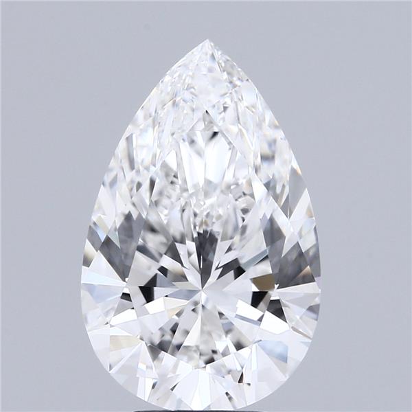 IGI 5.40 Carat Pear Lab Grown Diamond 人工培育鑽石 實驗室人造鑽石