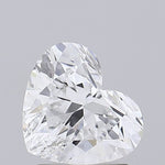 IGI 1.34 Carat Heart Lab Grown Diamond