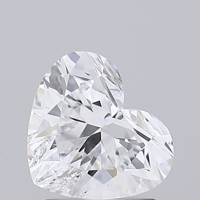 IGI 1.34 Carat Heart Lab Grown Diamond