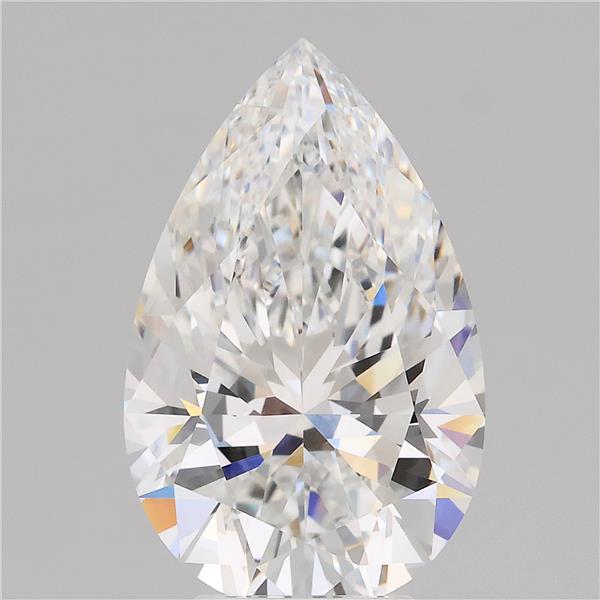 IGI 5.05 Carat Pear Lab Grown Diamond 人工培育鑽石 實驗室人造鑽石