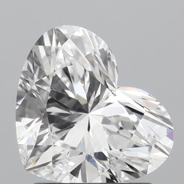 IGI 1.57 Carat Heart Lab Grown Diamond