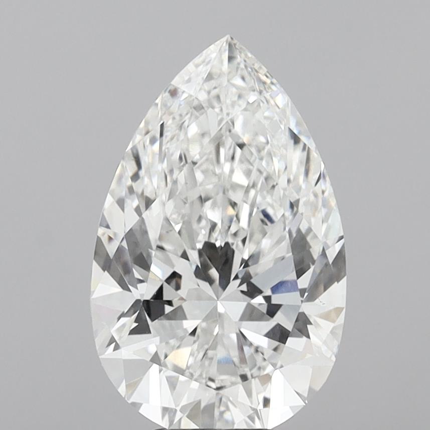 IGI 7.03 Carat Pear Lab Grown Diamond 人工培育鑽石 實驗室人造鑽石