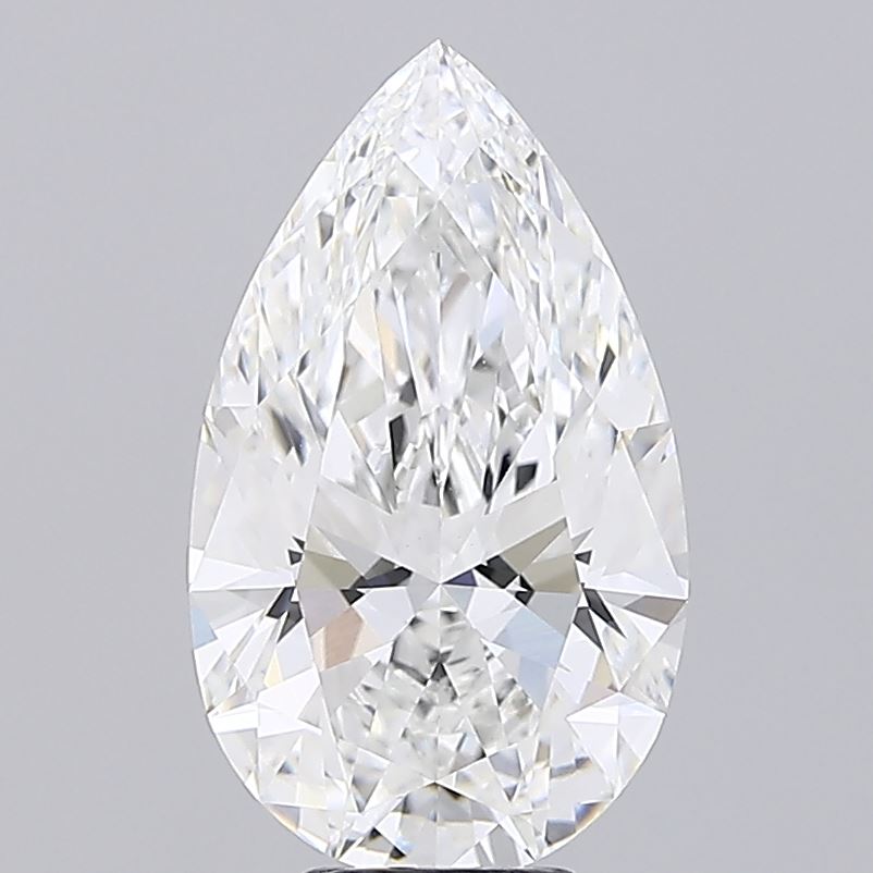 IGI 7.08 Carat Pear Lab Grown Diamond 人工培育鑽石 實驗室人造鑽石