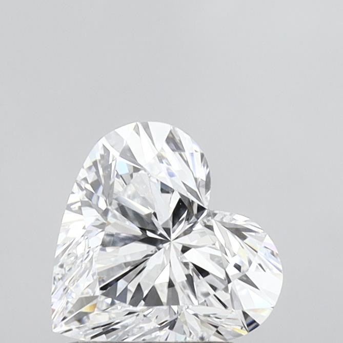IGI 1.32 Carat Heart Lab Grown Diamond