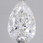 IGI 3.08 Carat Pear Lab Grown Diamond 人工培育鑽石 實驗室人造鑽石