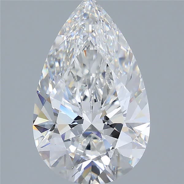 IGI 3.03 Carat Pear Lab Grown Diamond 人工培育鑽石 實驗室人造鑽石