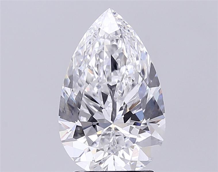 IGI 2.85 Carat Pear Lab Grown Diamond 人工培育鑽石 實驗室人造鑽石