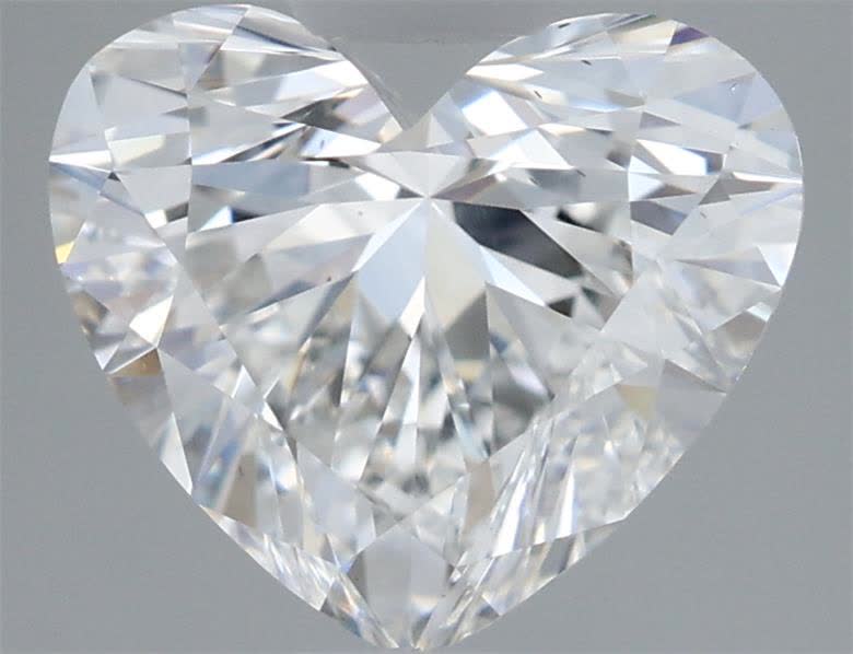 IGI 1.57 Carat Heart Lab Grown Diamond