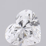 IGI 1.41 Carat Heart Lab Grown Diamond