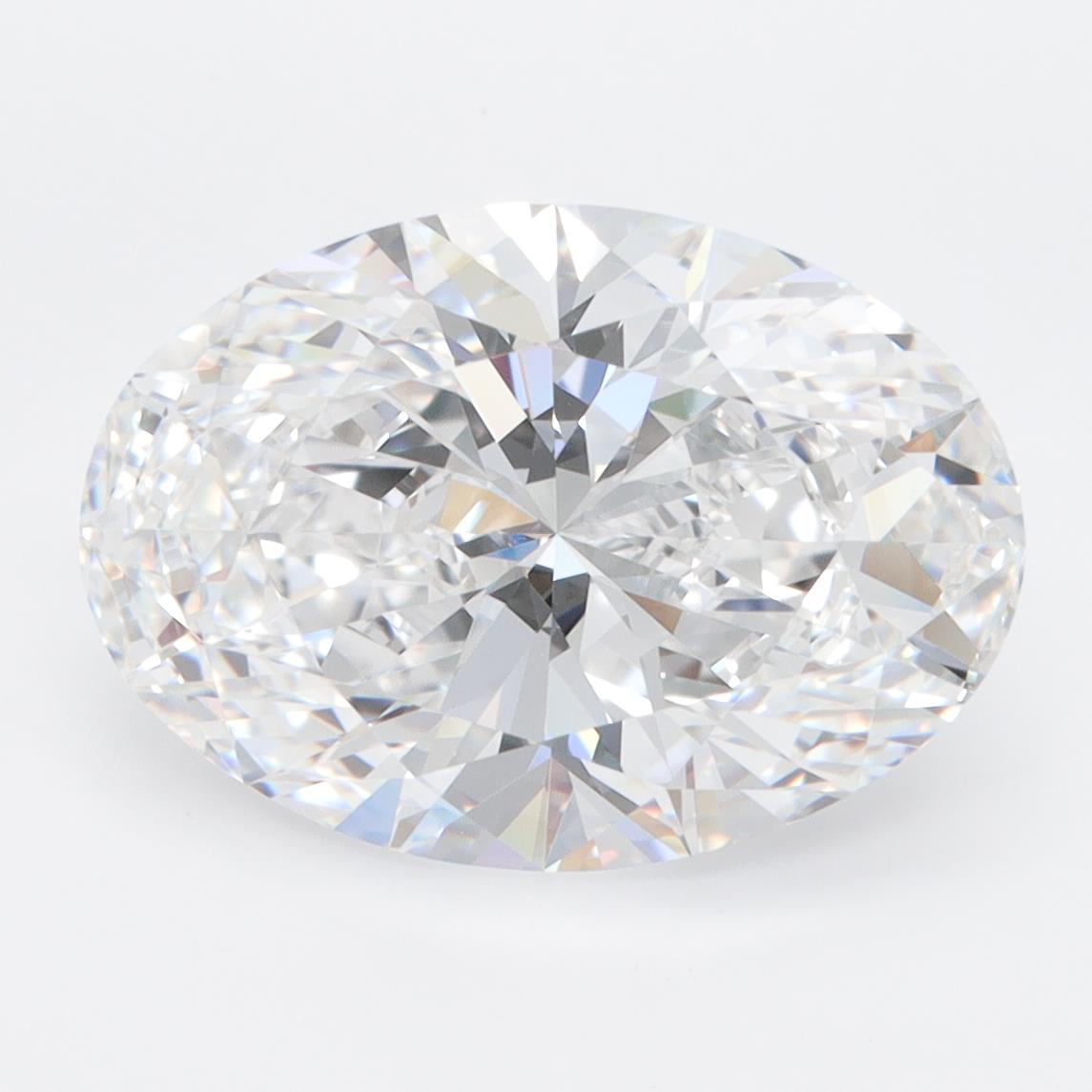 GIA 5.05 Carat Oval Lab Grown Diamond 人工培育鑽石 實驗室人造鑽石