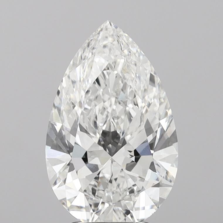 IGI 3.72 Carat Pear Lab Grown Diamond 人工培育鑽石 實驗室人造鑽石