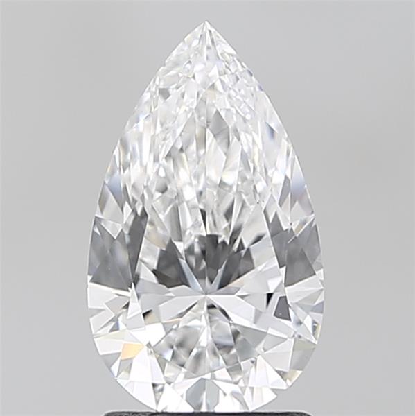 IGI 1.59 Carat Pear Lab Grown Diamond