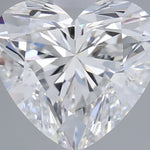 IGI 1.25 Carat Heart Lab Grown Diamond