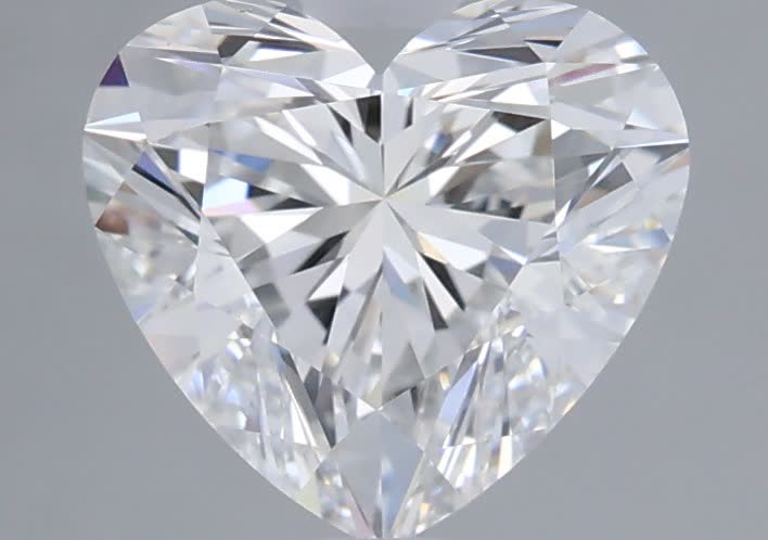 IGI 1.25 Carat Heart Lab Grown Diamond
