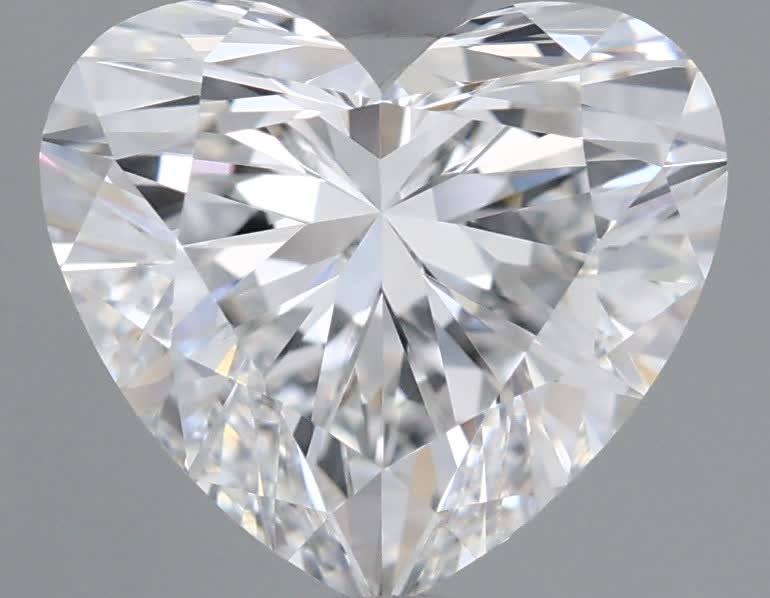 IGI 1.59 Carat Heart Lab Grown Diamond