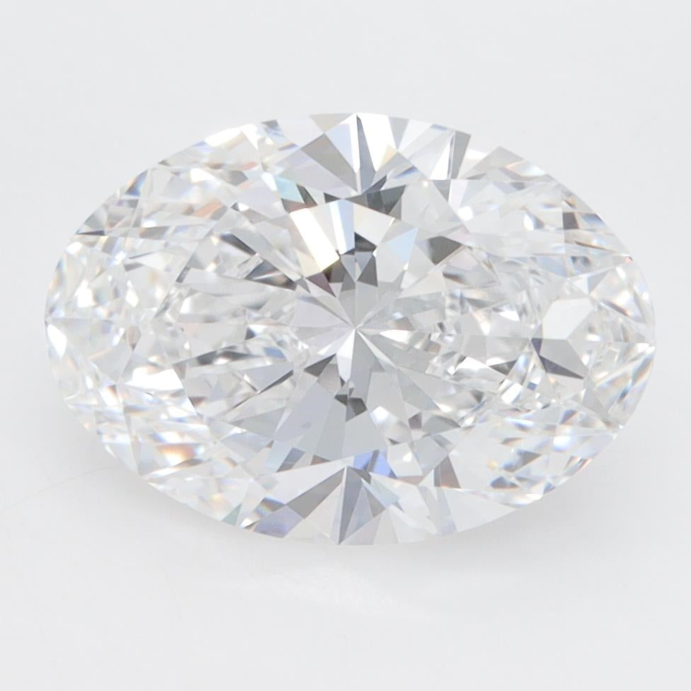GIA 3.10 Carat Oval Lab Grown Diamond 人工培育鑽石 實驗室人造鑽石