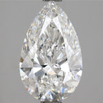 IGI 2.58 Carat Pear Lab Grown Diamond 人工培育鑽石 實驗室人造鑽石