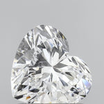 IGI 0.87 Carat Heart Lab Grown Diamond