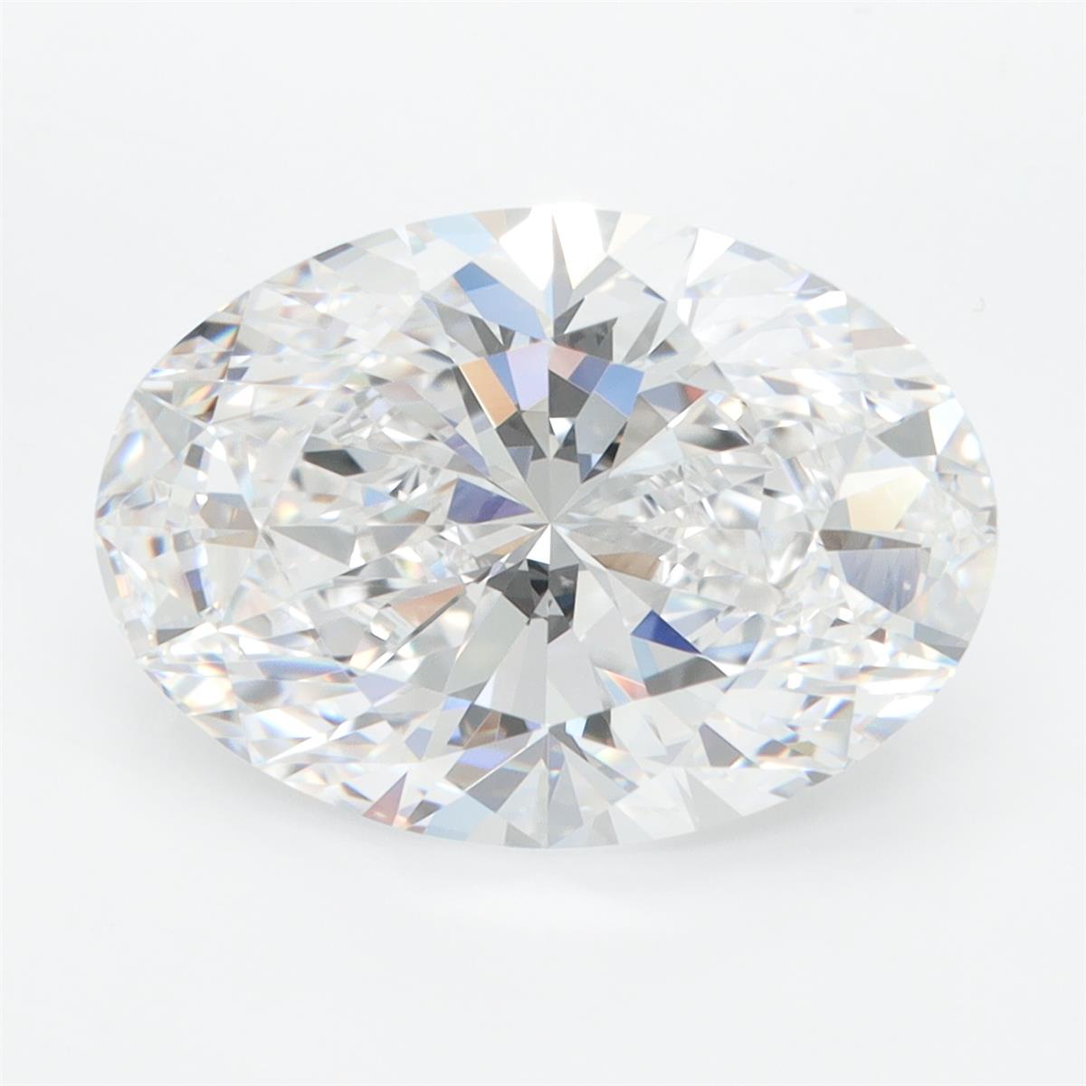 GIA 5.63 Carat Oval Lab Grown Diamond 人工培育鑽石 實驗室人造鑽石