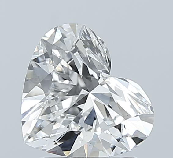 IGI 1.42 Carat Heart Lab Grown Diamond