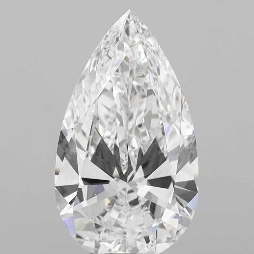 IGI 3.19 Carat Pear Lab Grown Diamond 人工培育鑽石 實驗室人造鑽石