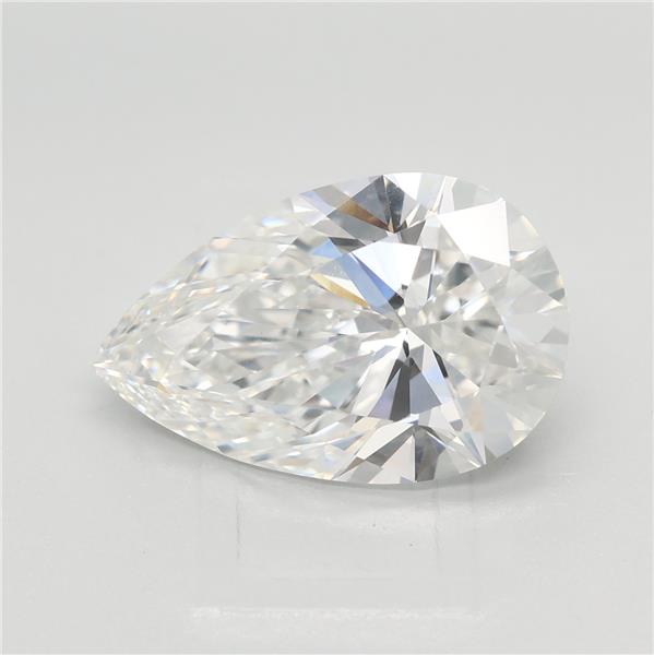IGI 4.08 Carat Pear Lab Grown Diamond 人工培育鑽石 實驗室人造鑽石