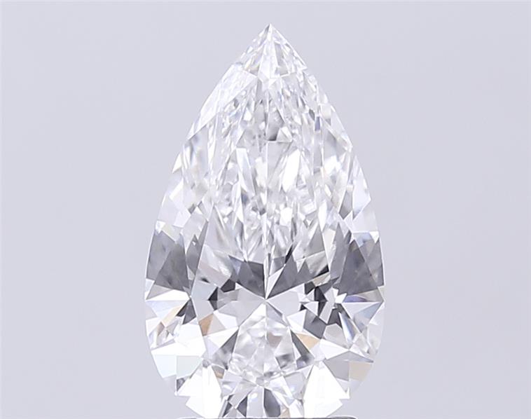 IGI 2.85 Carat Pear Lab Grown Diamond 人工培育鑽石 實驗室人造鑽石