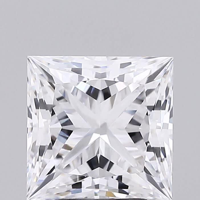 GIA 2.96 Carat Princess Cut Lab Grown Diamond 人工培育鑽石 實驗室人造鑽石
