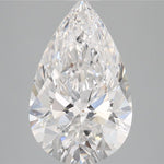 IGI 3.57 Carat Pear Lab Grown Diamond 人工培育鑽石 實驗室人造鑽石