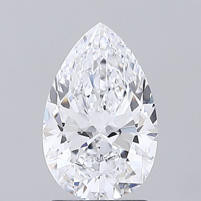 IGI 1.61 Carat Pear Lab Grown Diamond 人工培育鑽石 實驗室人造鑽石