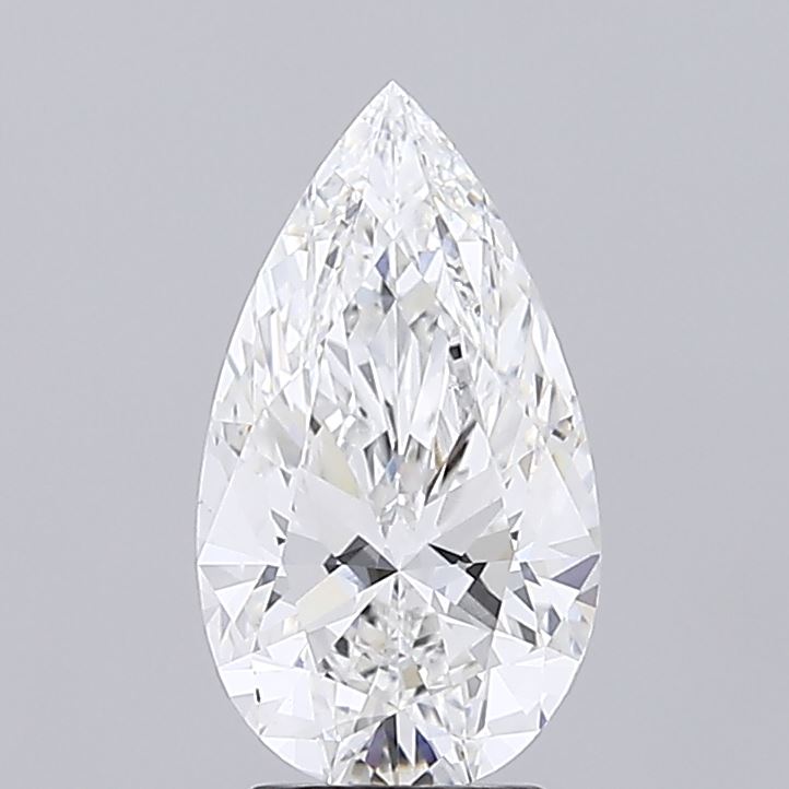 IGI 3.10 Carat Pear Lab Grown Diamond 人工培育鑽石 實驗室人造鑽石