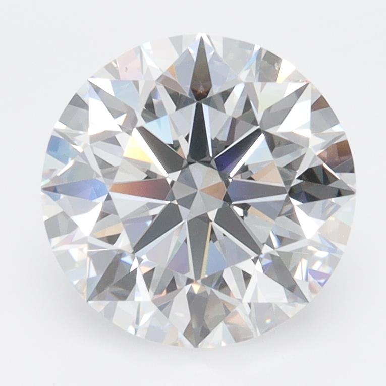 IGI 2.45 Carat Round Brilliant Lab Grown Diamond