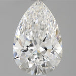 IGI 1.23 Carat Pear Lab Grown Diamond 人工培育鑽石 實驗室人造鑽石