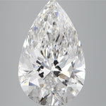 IGI 4.06 Carat Pear Lab Grown Diamond 人工培育鑽石 實驗室人造鑽石